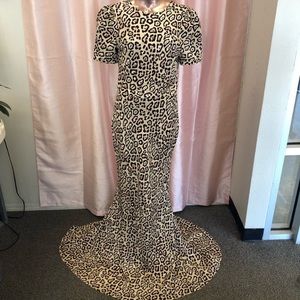Givenchy cheetah dress
